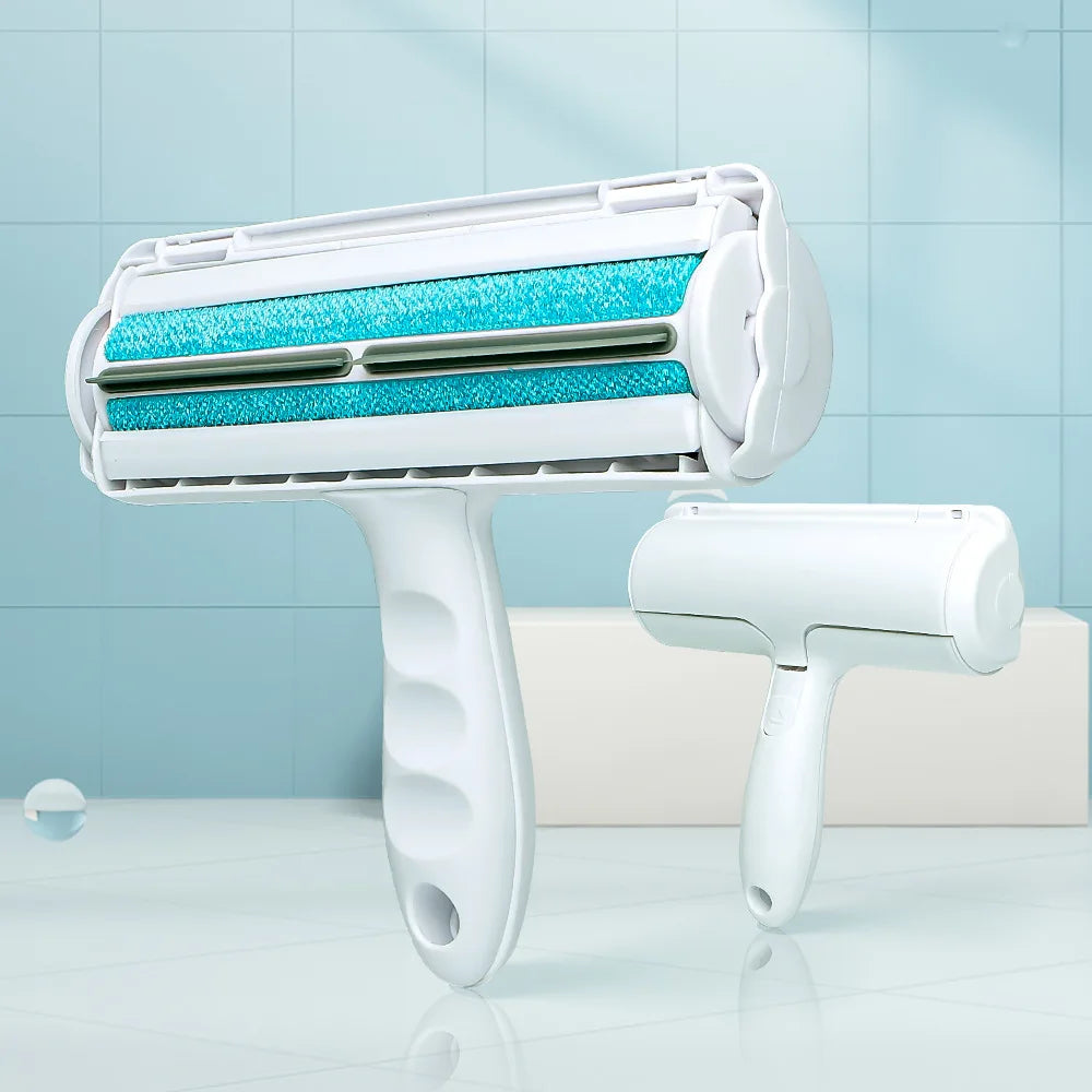 Self-Cleaning Pet Hair Remover — No Tape. No Refills. No Mess.